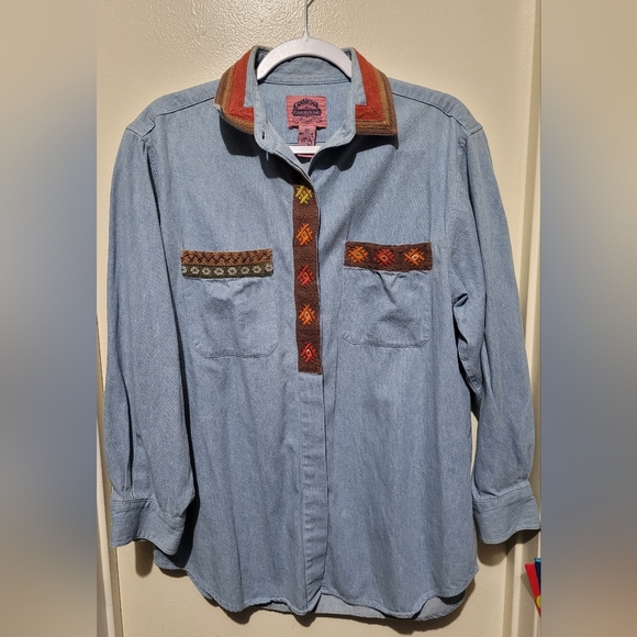 Cambridge Womans Western Shirt - Picture 1 of 6